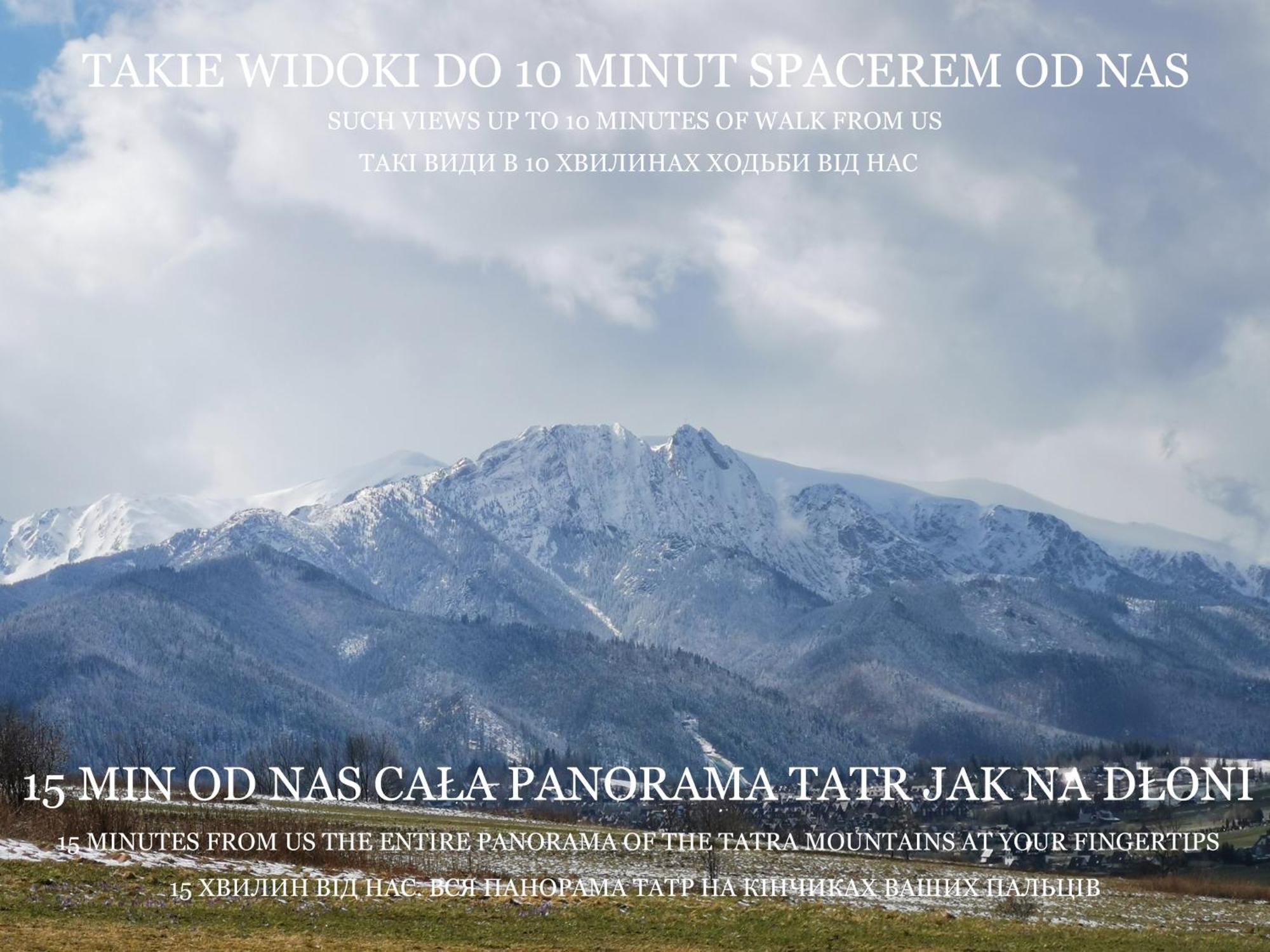 Apartmán Czarny Jelen Zakopane Exteriér fotografie